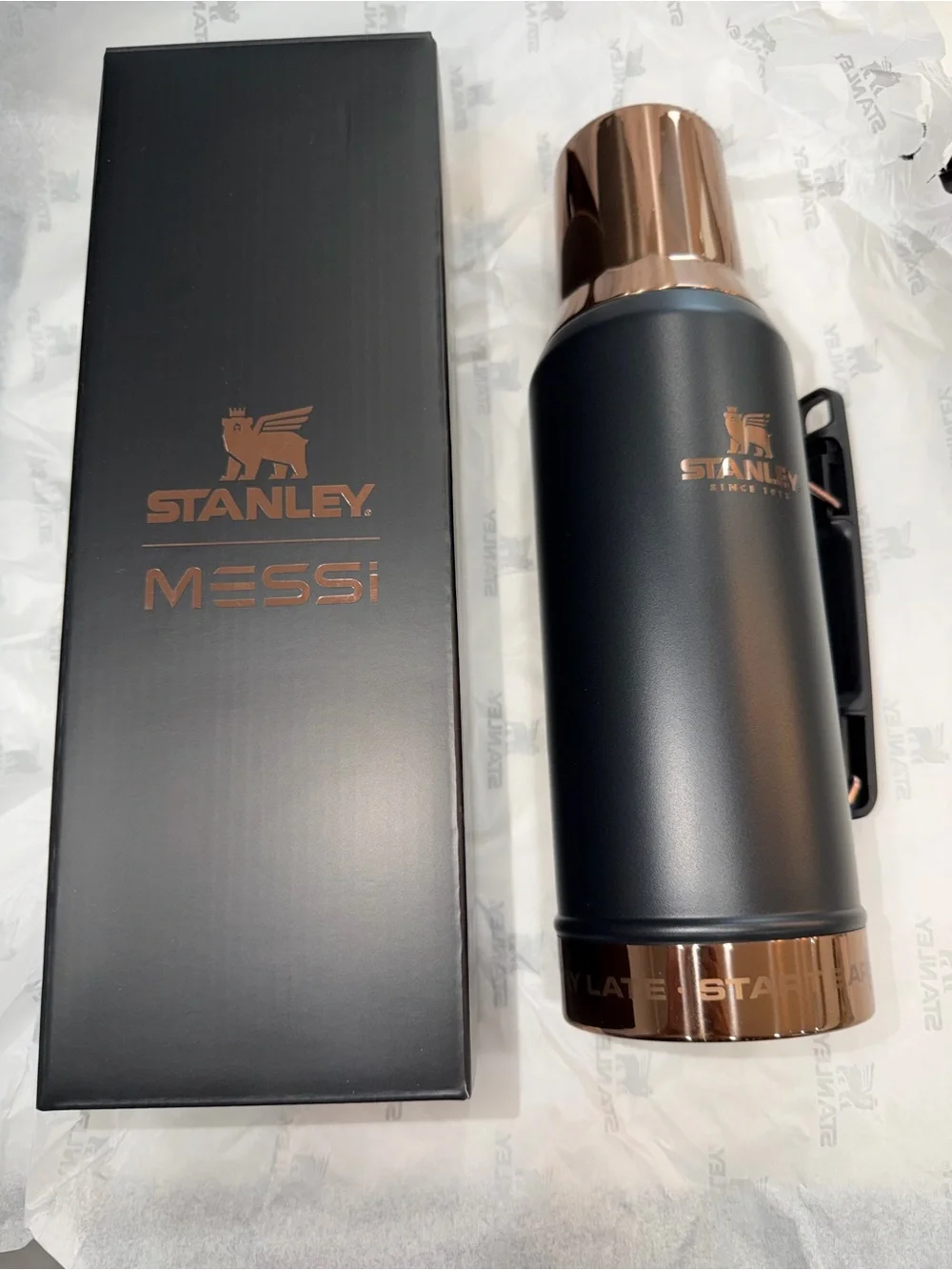 Stanley Messi Mate System 1.2L/1.26 Qt Black & Copper